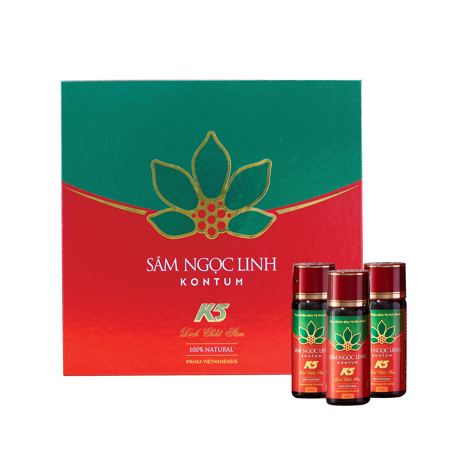 TPBVSK Dịch Chiết Sâm Ngọc Linh K5 - 50ml - 10 Chai/Hộp - Ảnh 4