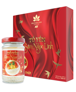 Tổ yến Sâm Ngọc Linh 100ml - 5 hũ/hộp