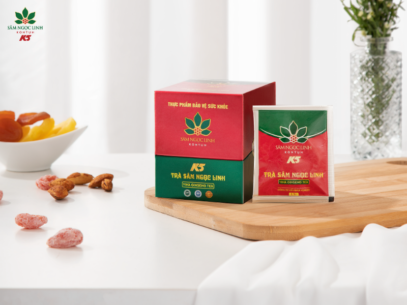K5 Trà Sâm Ngọc Linh là món quà sức khỏe tuyệt vời dành tặng Bố Mẹ mùa Vu Lan năm nay.